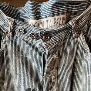 🚂 Magnolia Pearl Miner Jeans in Railroad